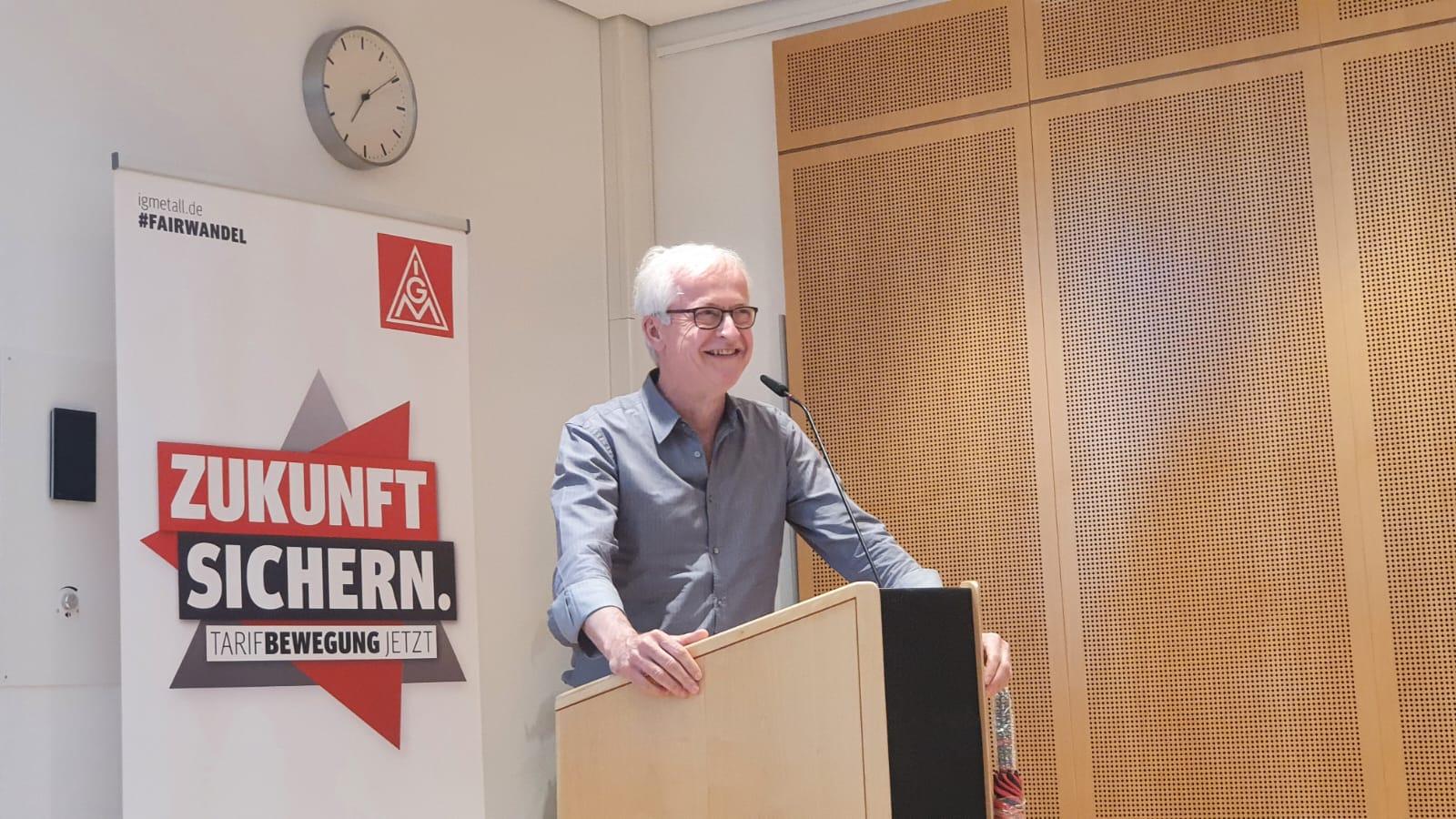Hans Jürgen Urban bei Deli