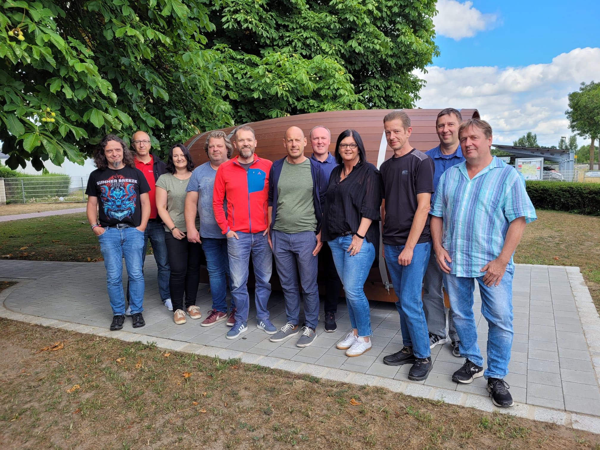 Gruppenbild vom Vertrauensleuteausschussseminar