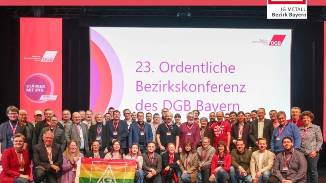 Delegierte DGB Bezirkskonferenz Bayern 2026