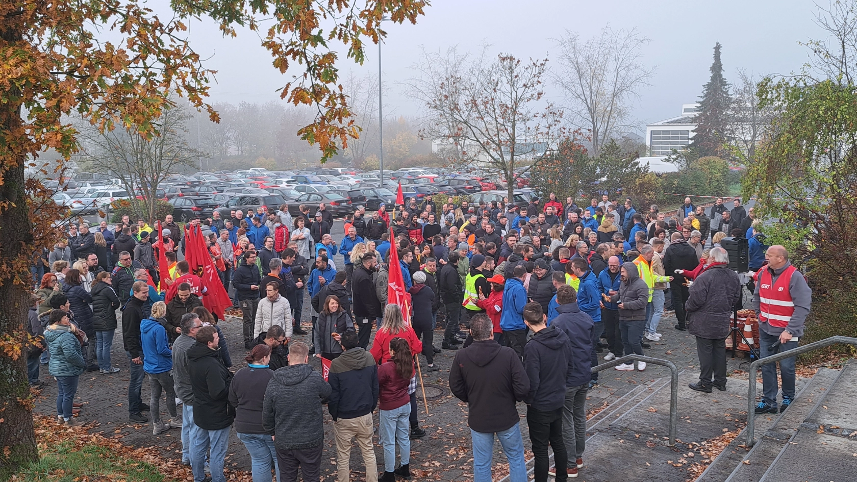 Warnstreik 1. Welle bei ZF