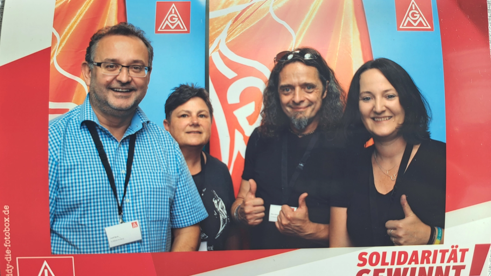 Amberger Delegierte auf der bayerischen VL-Konferenz in München