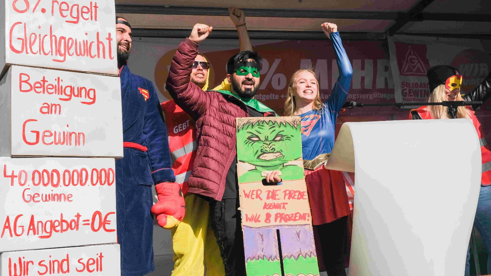 2. Tarifverhandlungsrunde M+E in München