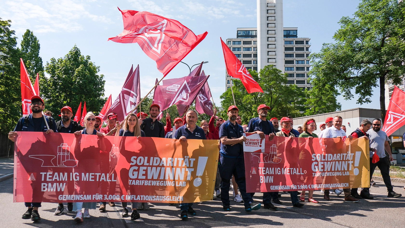 Aktionstag Leiharbeit: Demozug und Kundgebung in München