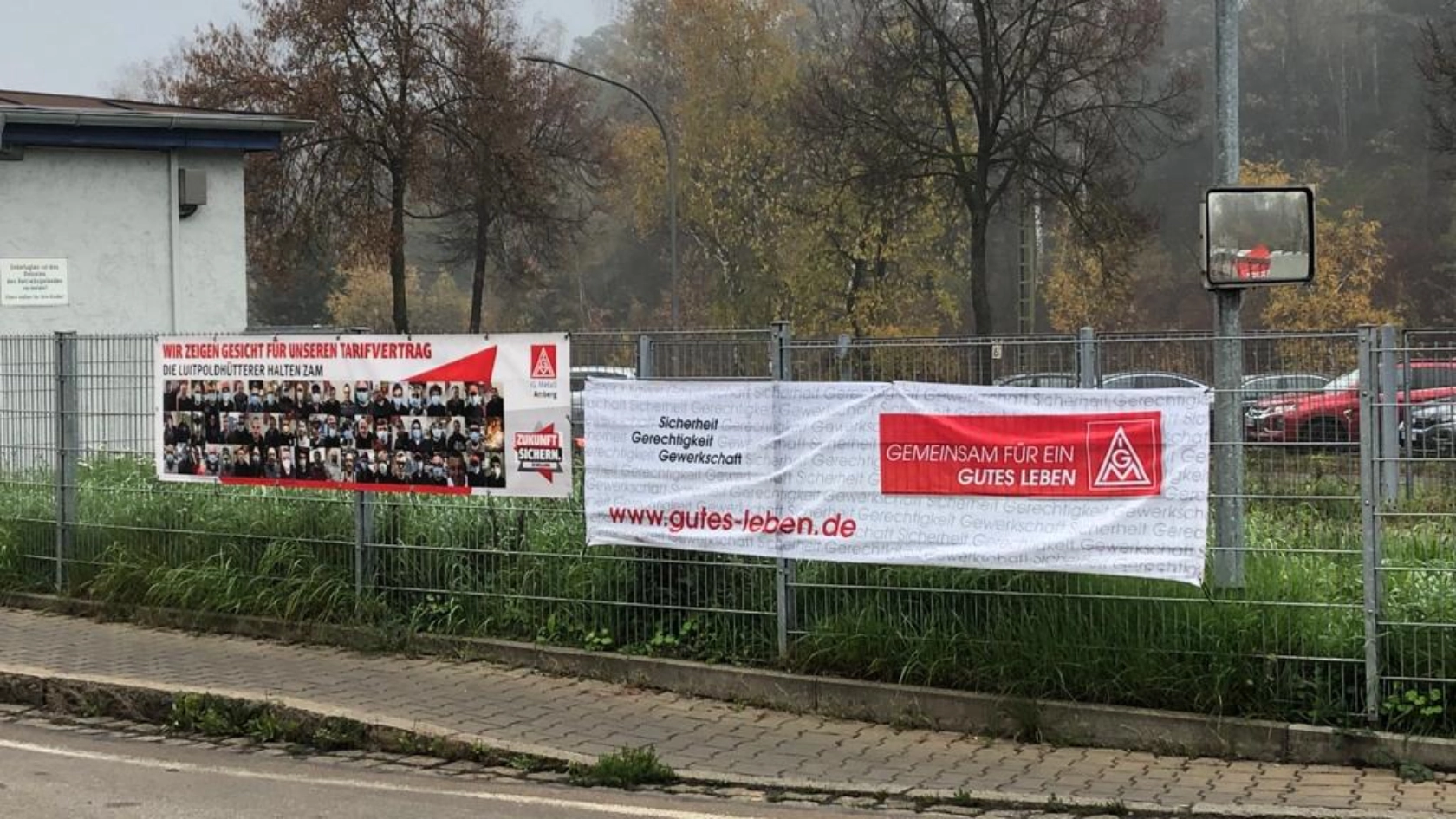 Die Luitppoldhütte ist bereit für den ersten Warnstreik, TR MuE 2022