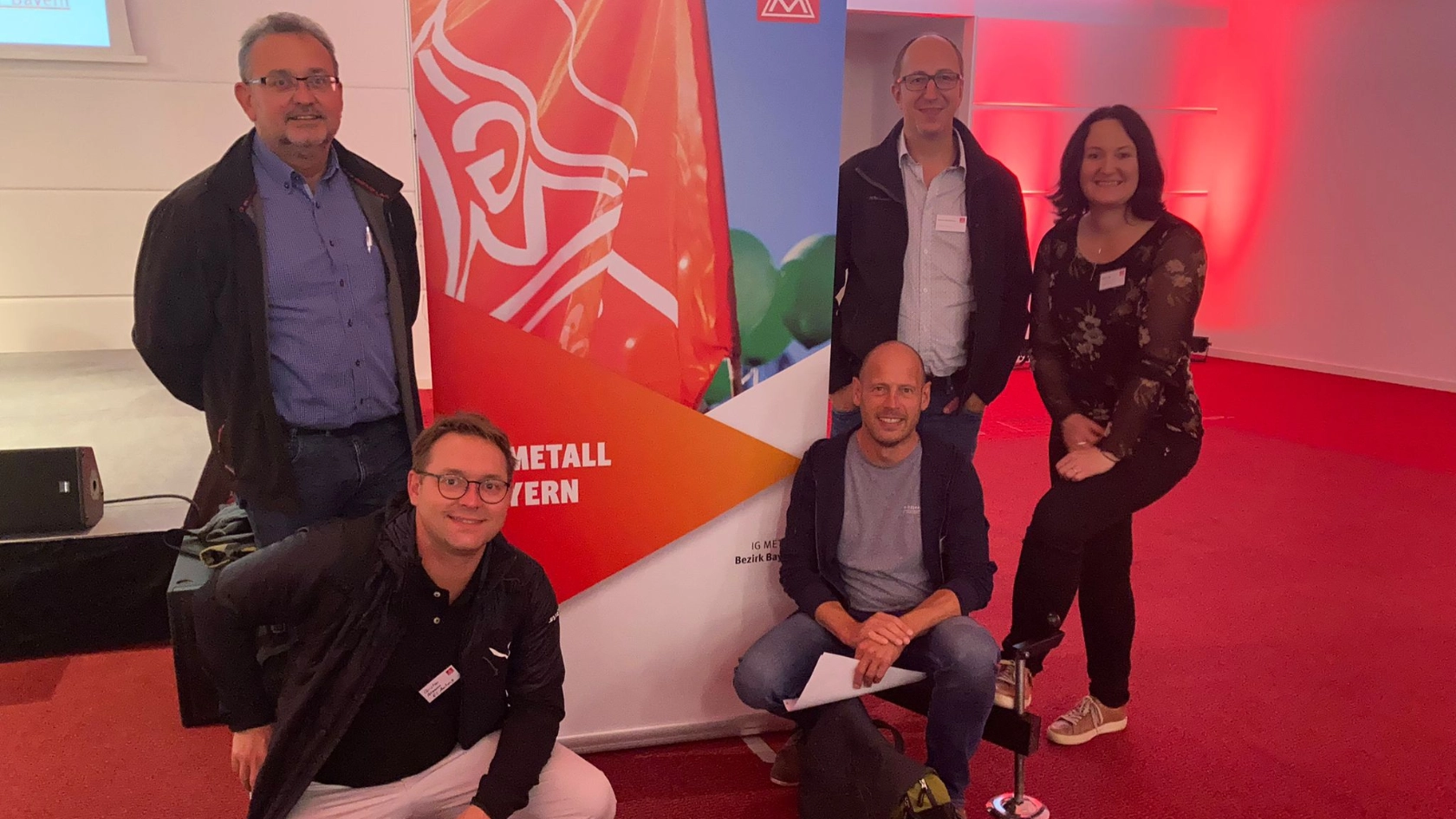 Amberger Delegierte bei der bayerischen Vertrauensleutekonferenz 2021