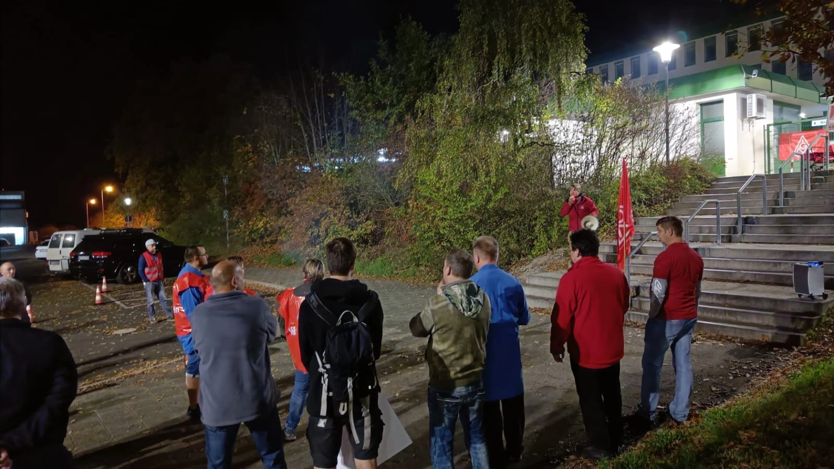 Warnstreik Nachtschicht