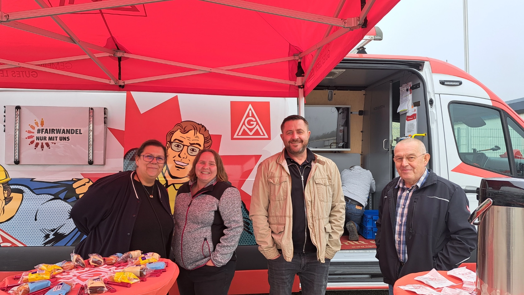 Bilder der Roadshow bei Novem in Eschenbach