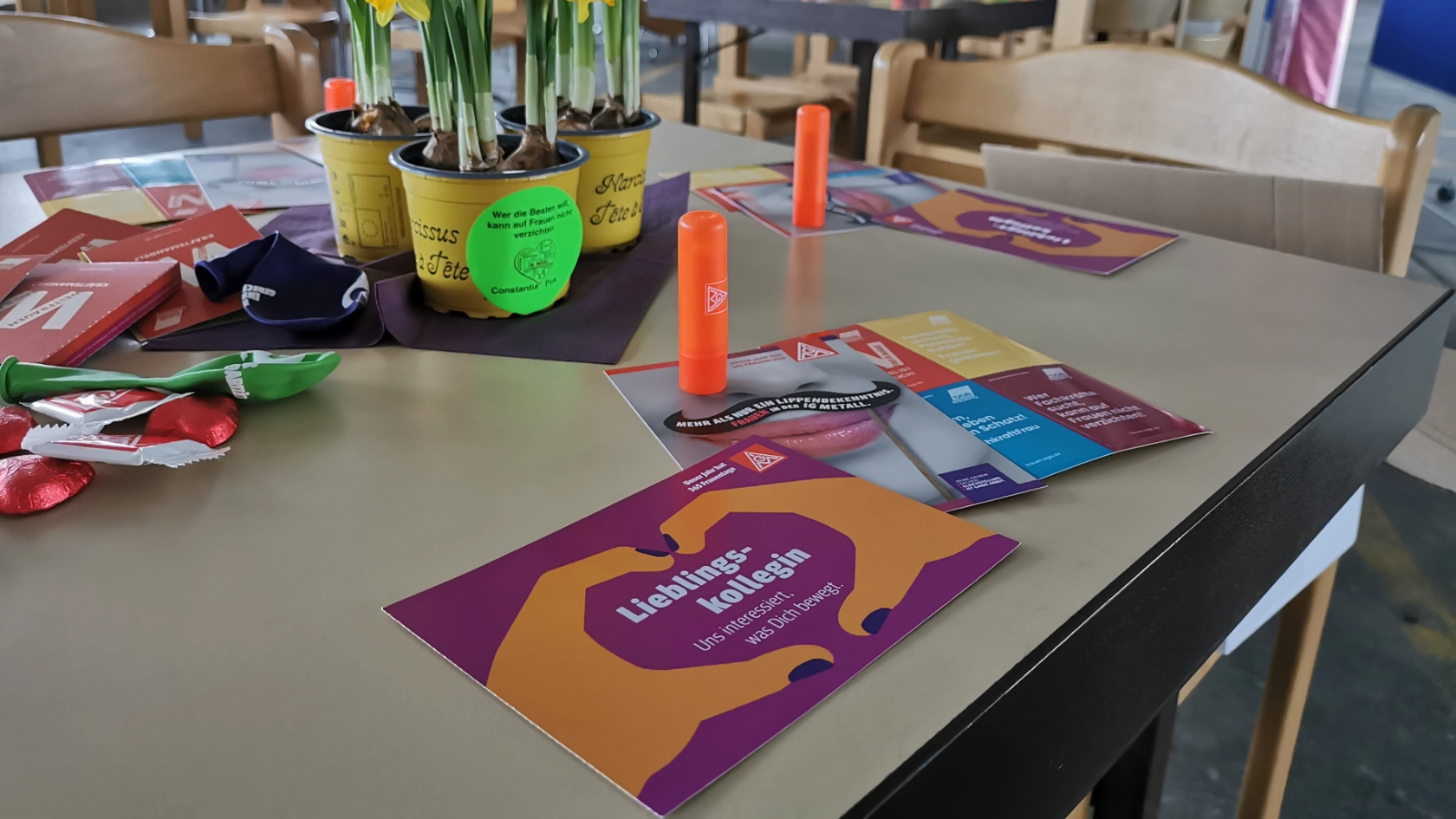 Unter dem Motto "Lieblingskollegin - uns interessiert, was dich bewegt" holten sich die Betriebsrätinnen Anregungen für Frauenthemen, die noch angegangen werden müssen.