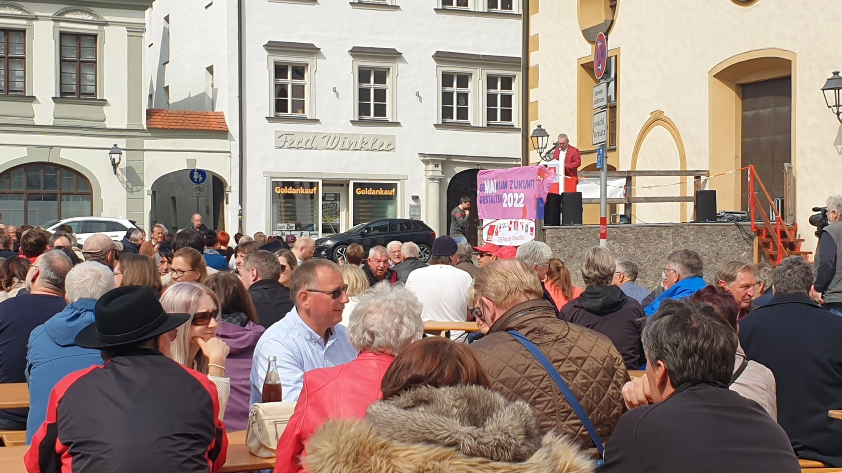 Eindrücke der Maifeier in Amberg 2022