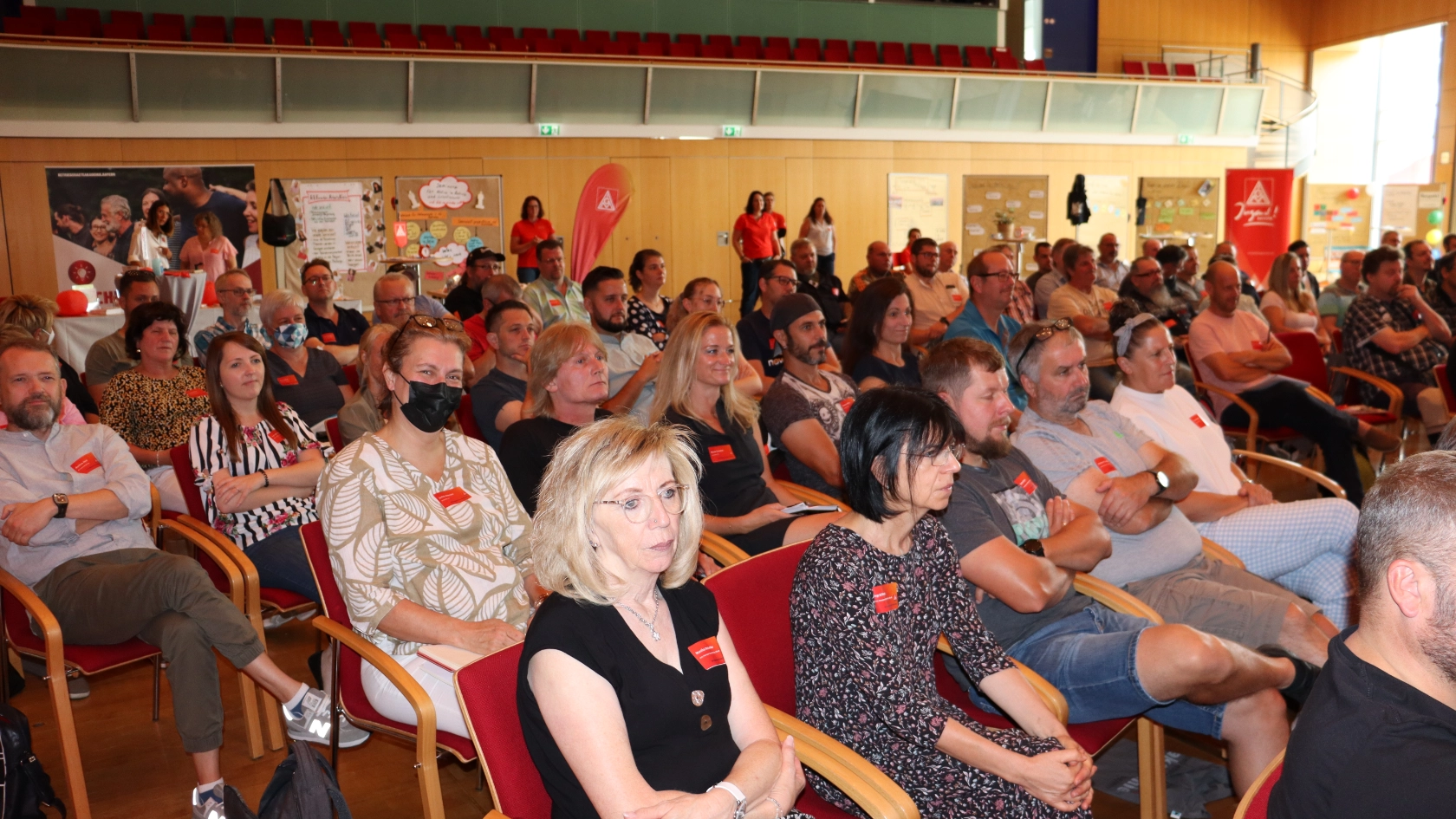 Betriebsräte Fachkonferenz ACC Amberg 13.07.2022 Blick ins Publikum
