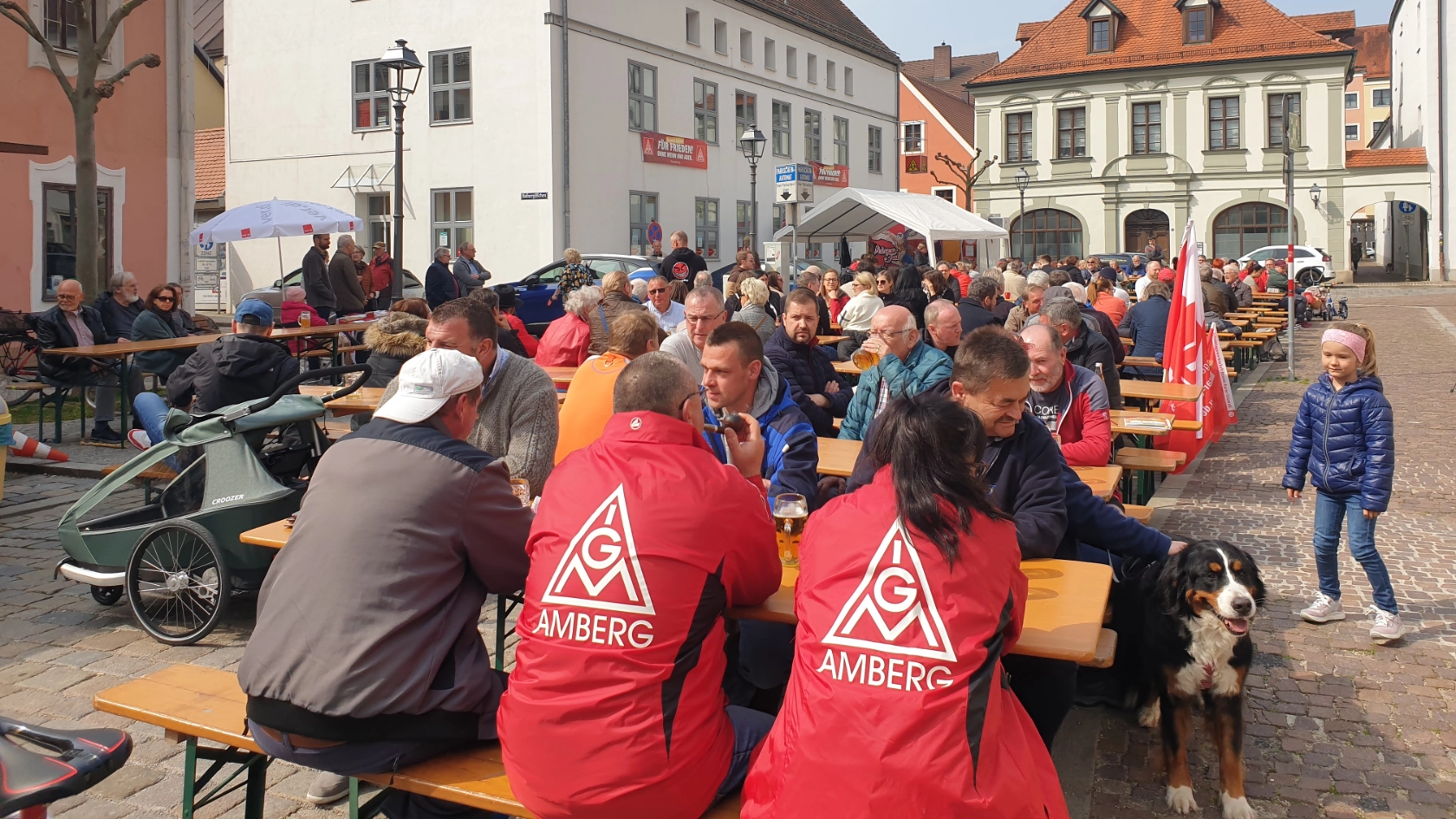 Eindrücke der Maifeier in Amberg 2022