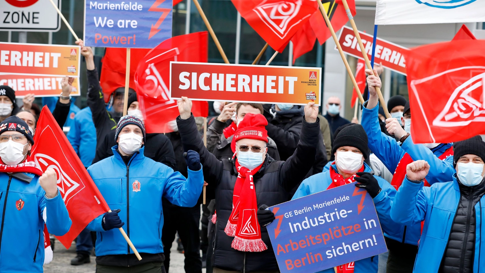 Warnstreikaktion GE Power Conversions