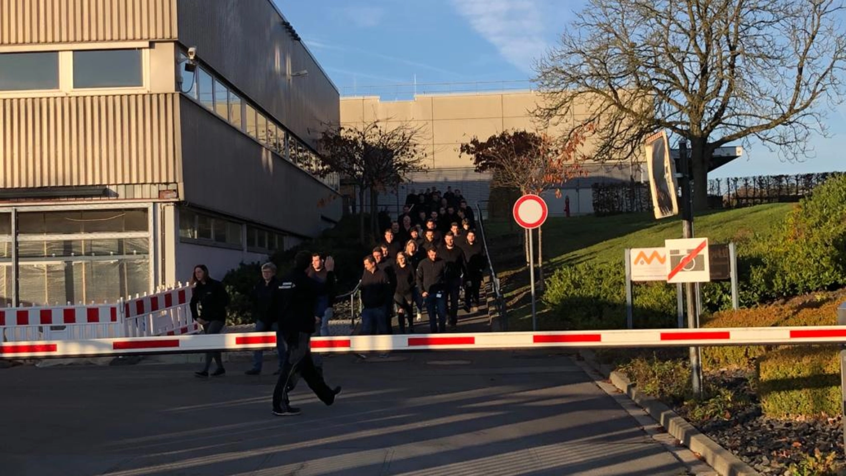 1. Warnstreik Siemens Kemnath TR MuE 2022