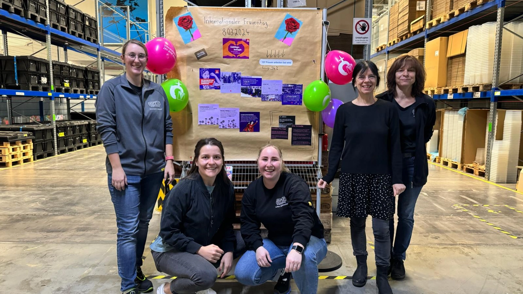 Am Internationalen Frauentag setzt die IG Metall Amberg ein Zeichen: Aktionen in Betrieben wie emz, Grammer & Luitpoldhütte für Gleichberechtigung. Engagement für eine gerechtere Arbeitswelt. #Gleichstellung #IGMetallAmberg #Frauentag