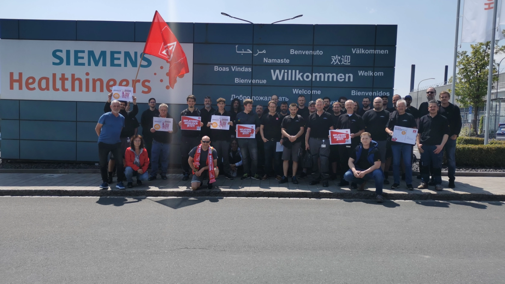 Aktion in der Mittagspause