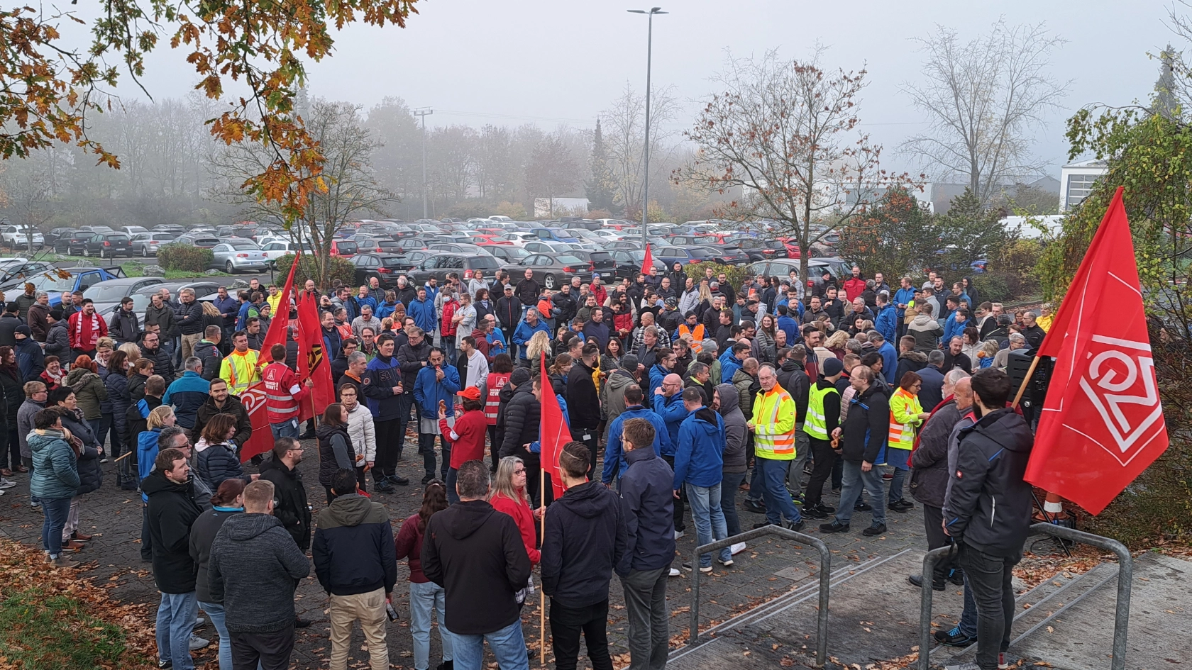 Warnstreik 1. Welle bei ZF