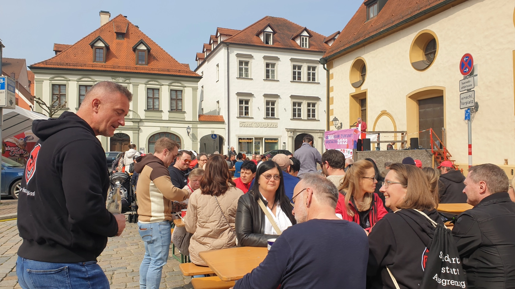 Eindrücke der Maifeier in Amberg 2022