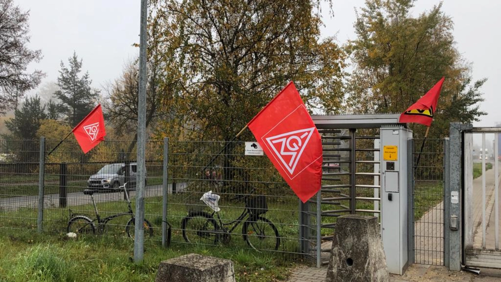 Die Luitppoldhütte ist bereit für den ersten Warnstreik, TR MuE 2022