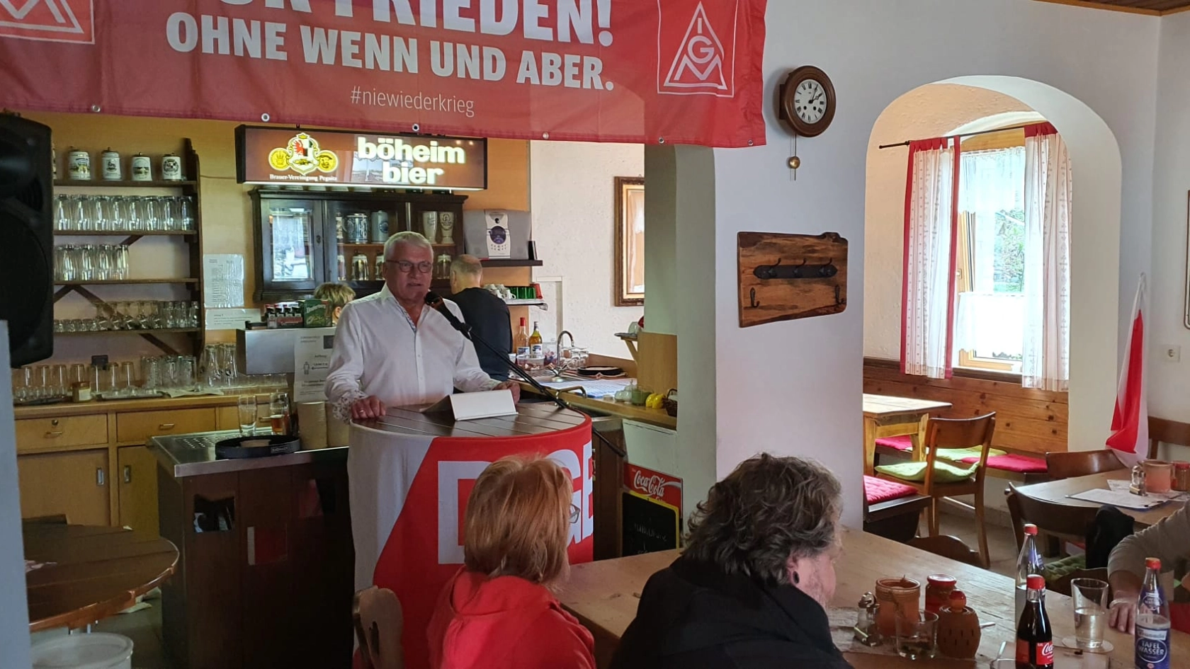 Bilder der Maiveranstaltung in Auerbach