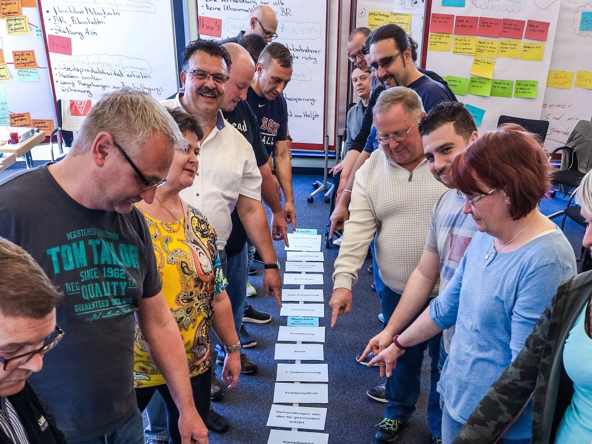 Bild aus einem Seminar