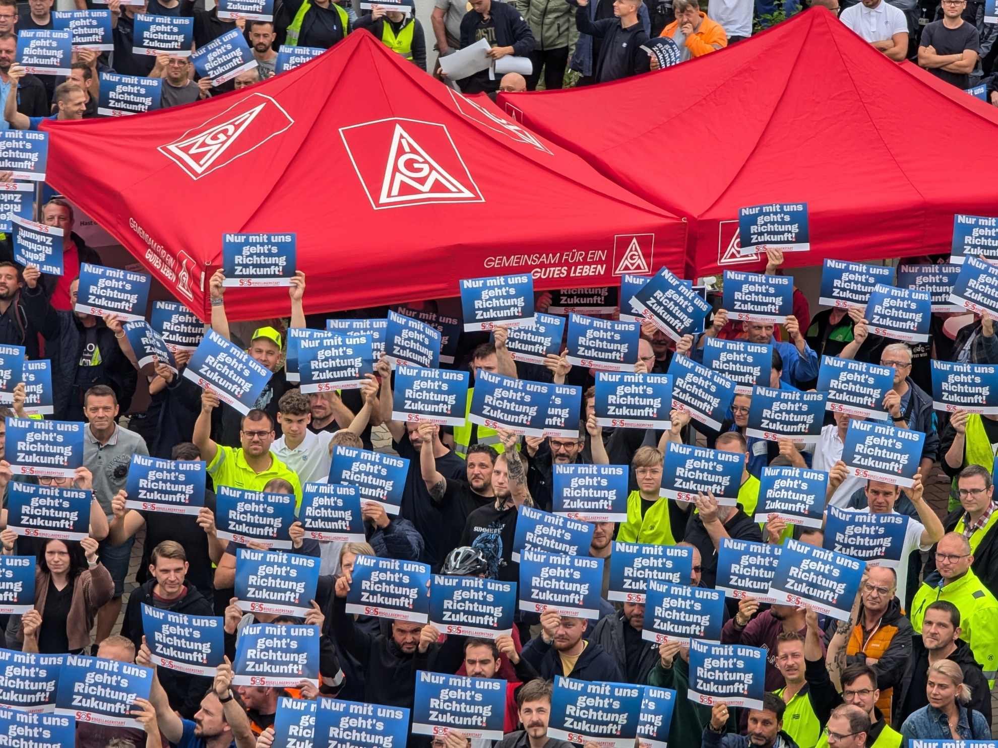 ZF Aktionstag Schweinfurt Stellenabbau