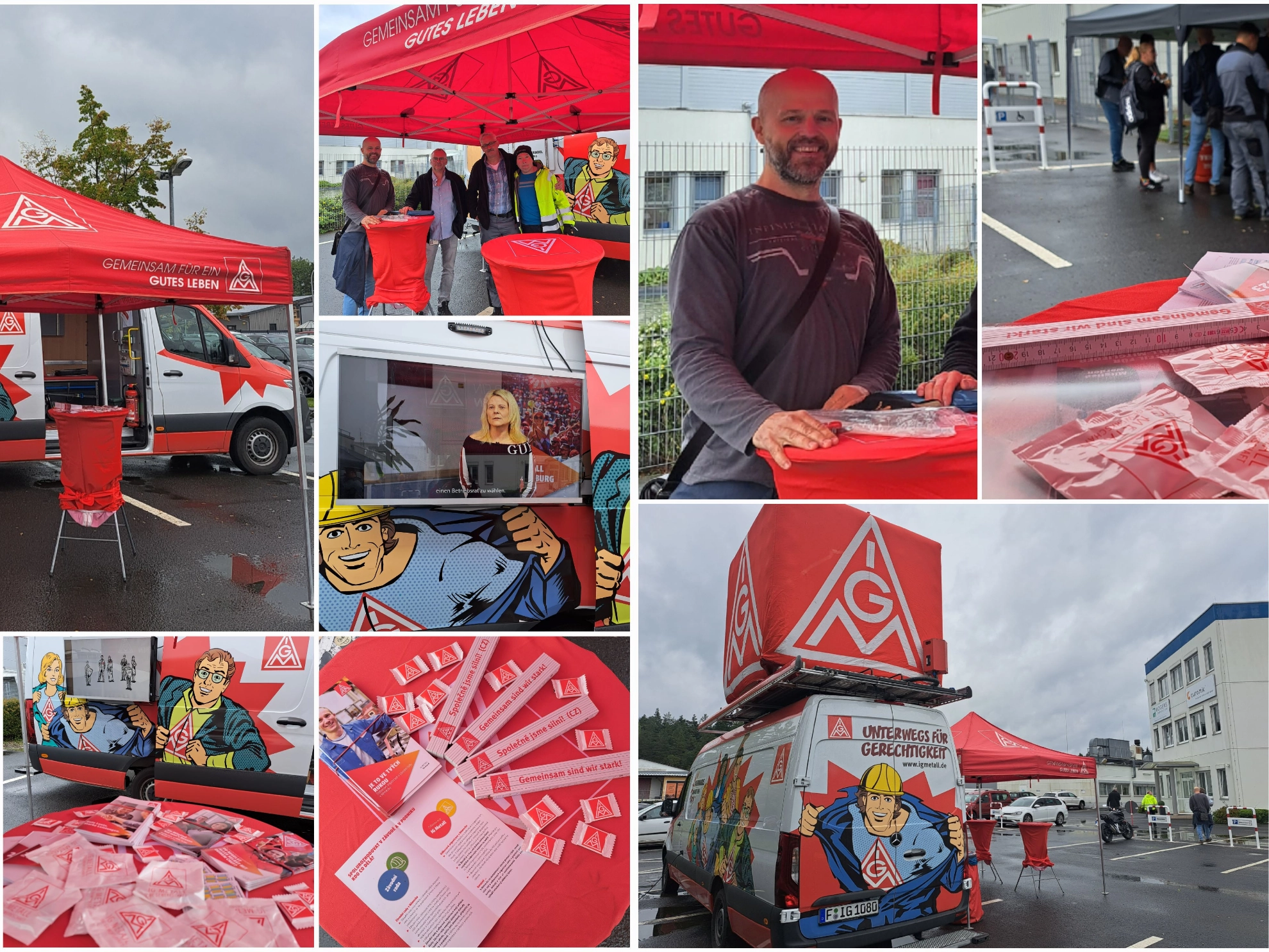 IG Metall Roadshow bei Rogers