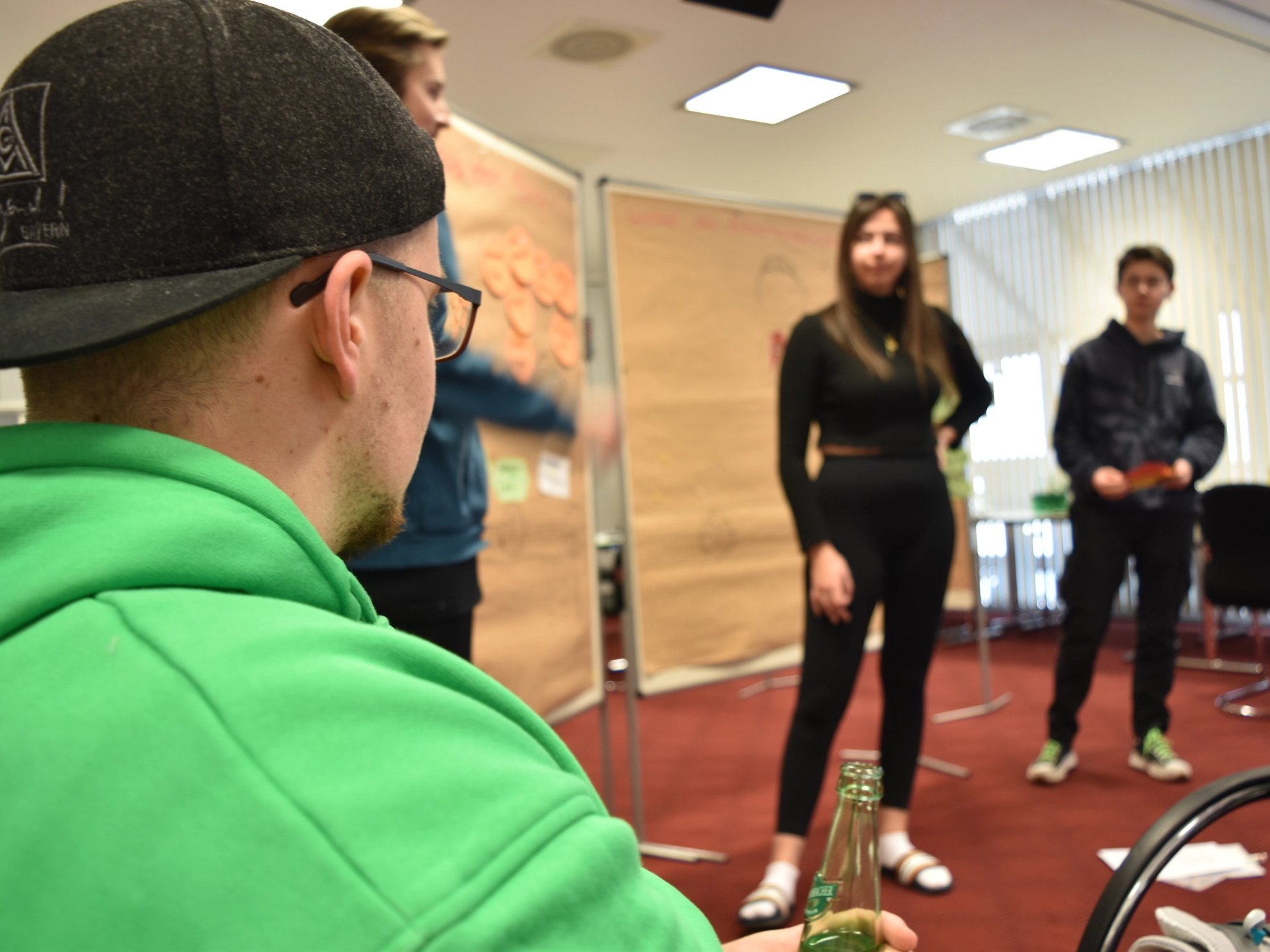 Arbeitsgruppenpräsentation beim OJA Wochenendseminar IG Metall Amberg