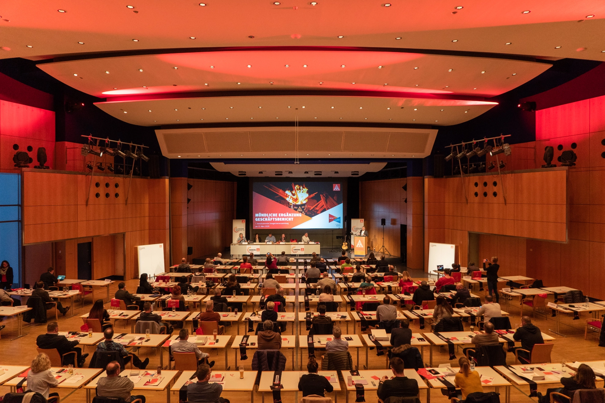 Saal ACC Wahldelegiertenversammlung 2020