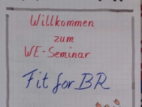 Willkommensplakat Fit for BR 2022