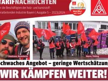 Angebot der Arbeitgeber ist zu schwach – Nächste Woche rollt zweite Warnstreikwelle