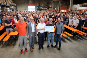 HAMM-Mitarbeiter spenden an KUNO-Stiftung