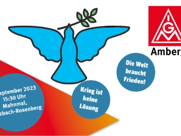 Antikriegstag 1. September 2023