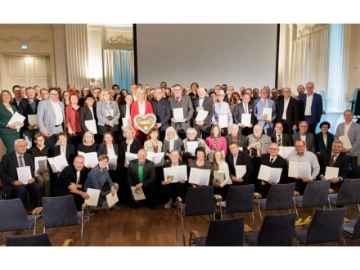 Ehrung ehrenamtlicher Prüfer aus der Oberpfalz und ganz Bayern