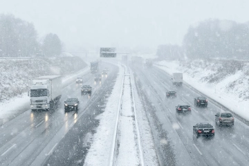 Zu spät wegen Eis und Schnee?