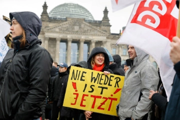 Kundgebung gegen Rechtsextremismus