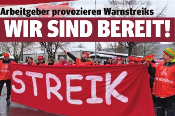 Tarifrunde Holzverarbeitende Industrie in der heißen Phase – Arbeitgeber provozieren Warnstreiks