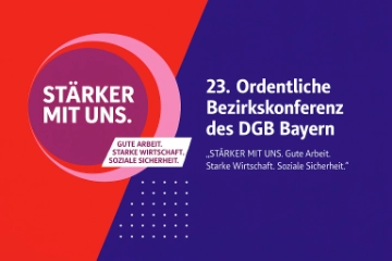 DGB Bezirkskonferenz Bayern 2026
