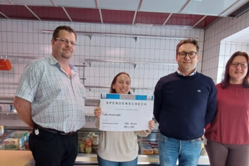 Spendenübergabe Siemens Healthineers an die Tafel in Kemnath