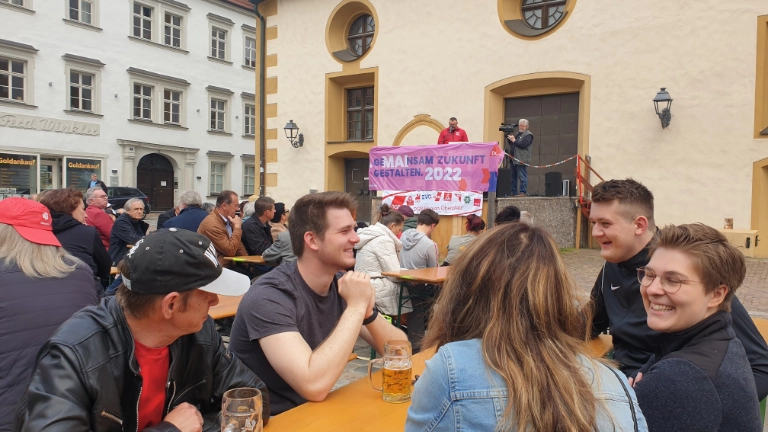 Eindrücke der Maifeier in Amberg 2022