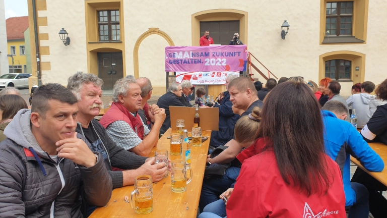 Eindrücke der Maifeier in Amberg 2022