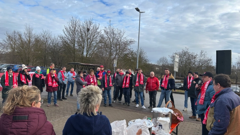 HVI Warnstreik Sanipa