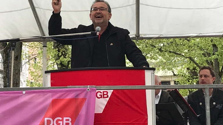 Eindrücke der Maifeier 2022 in Weiden