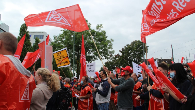 Warnstreik bei Airbus und Premium AEROTEC wegen droheder Standortzerschlagung