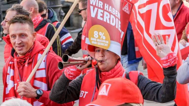Demo Kundgebung Tarifrunde München