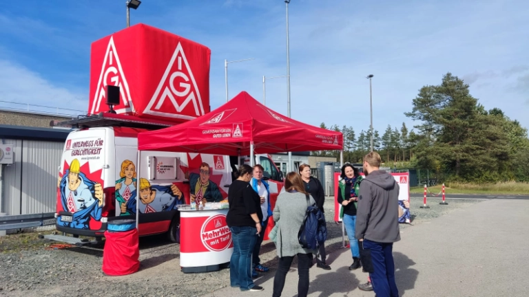 Bilder der Roadshow bei Novem in Eschenbach