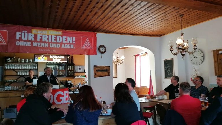 Bilder der Maiveranstaltung in Auerbach