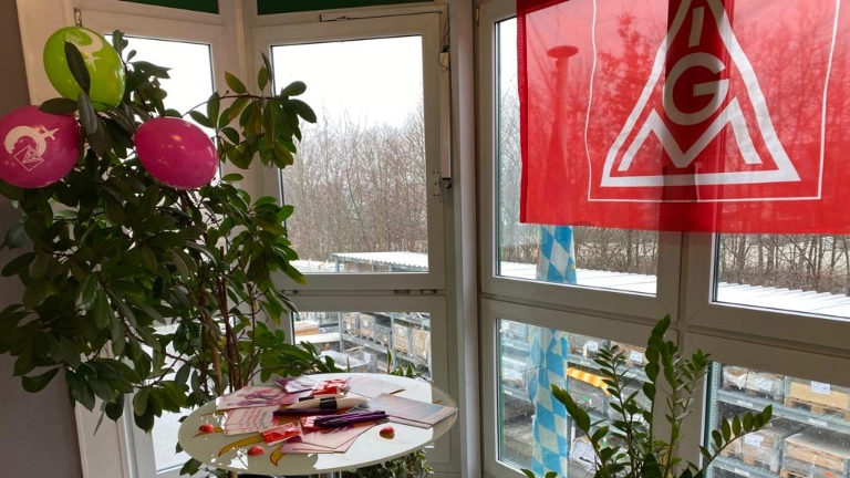 Vierzig Frauen sind der Einladung von Betriebsrat und IG Metall gefolgt.