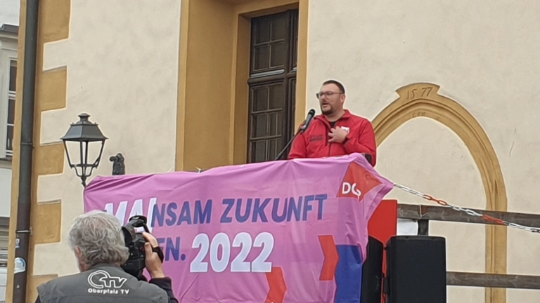 Eindrücke der Maifeier in Amberg 2022