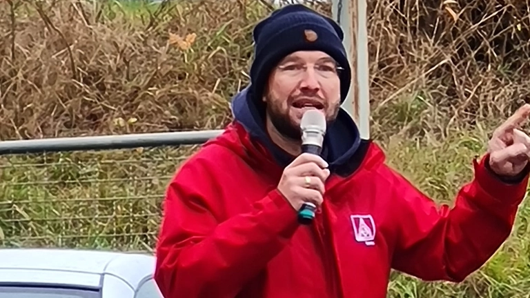 Warnstreik Kennametal in Vohenstrauß