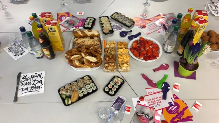 war der Frauentagsbrunch in der Luitpoldhütte